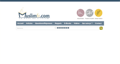 Desktop Screenshot of muslimfr.com